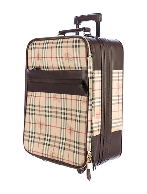 burberry rolling suitcase